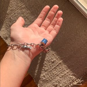 Beach themed charm bracelet